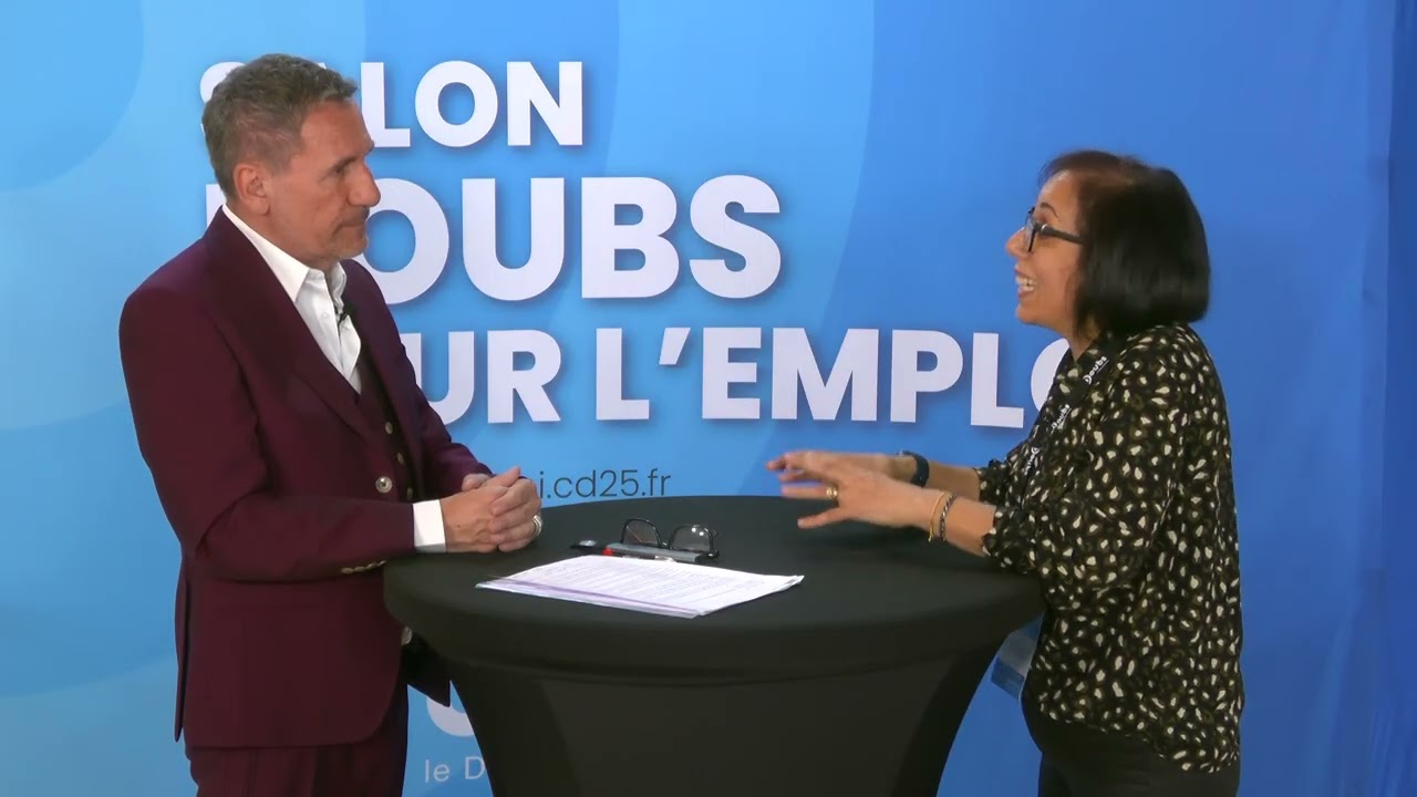 Salon Doubs pour l'emploi 2026 : Fatiha HEDNA – Blanchisserie du Refuge à Besançon
