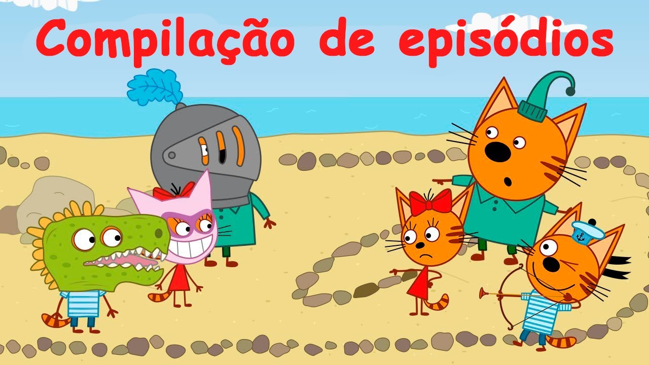 Kid-E-Cats | Melhor compilação de episódios | Cartoons em portugues