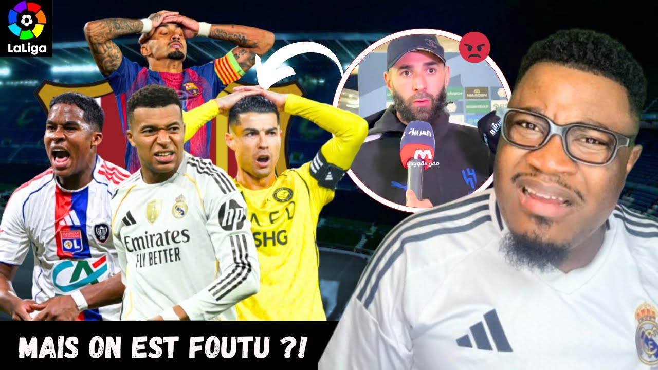 Le Real et le Barça en GRAND Danger/ Gros Coup de pression d’Endrick au Real/ CR7 et la Saudi…
