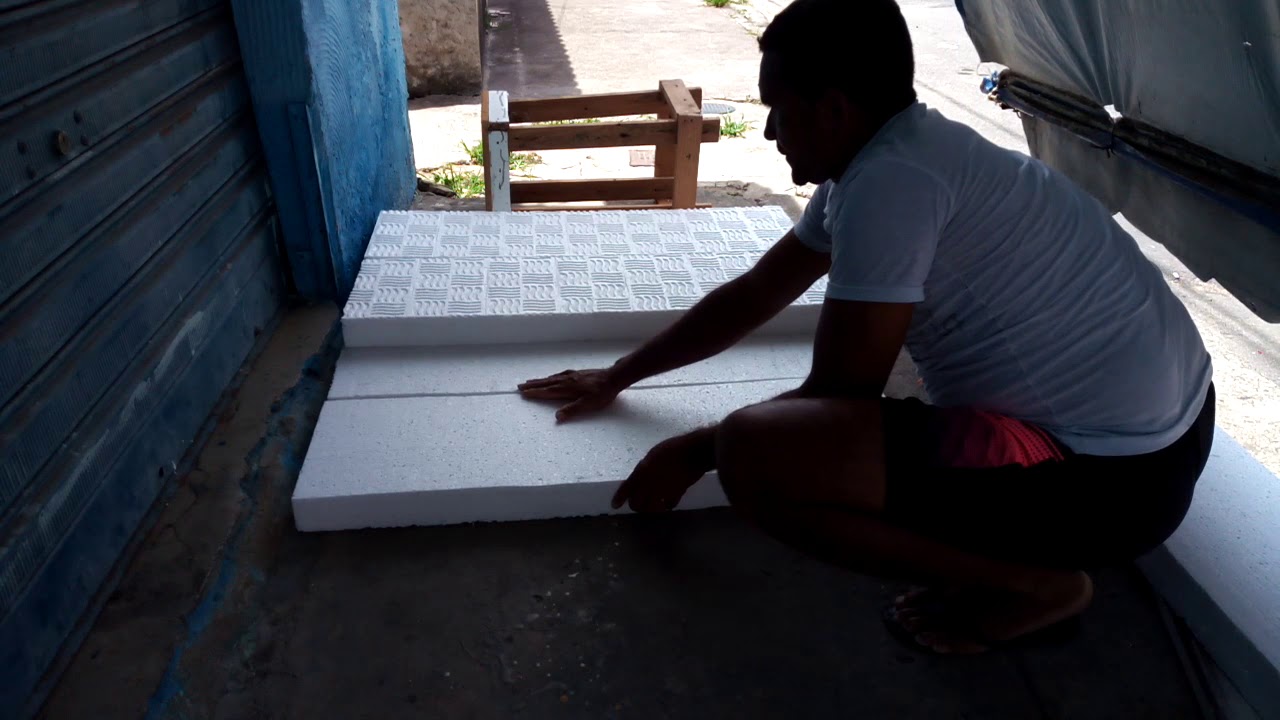 como fazer um barco de isopor.