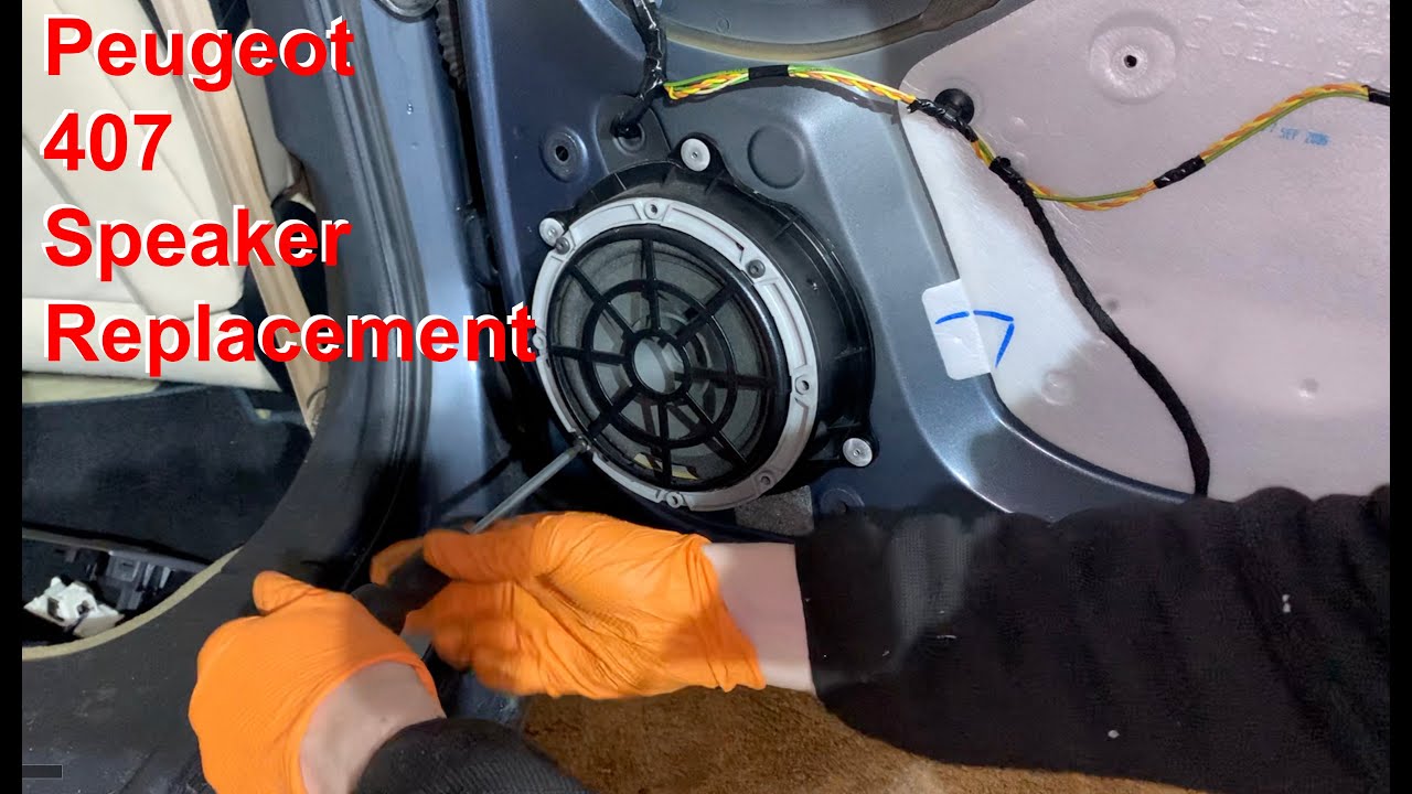 Peugeot 407 Speakers Replacement