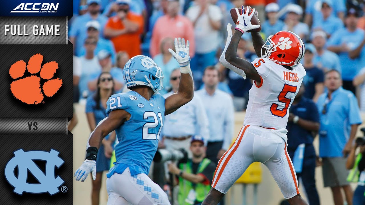 Clemson vs. North Carolina Full Game | 2019 ACC Football