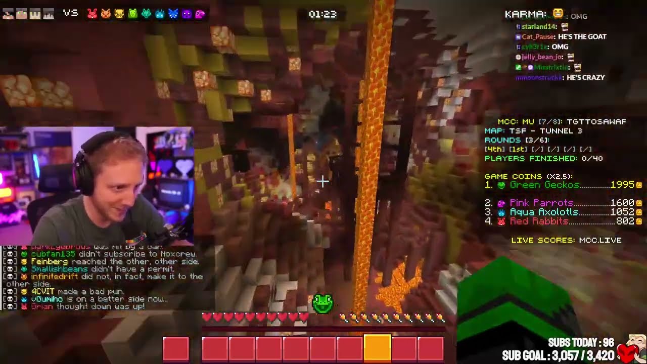 Philza DESTROYING "Tunnel 3" in MCC Mash Up!