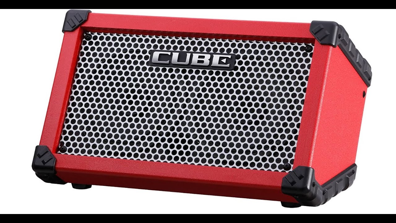 Roland CUBE Street  unboxing video with my custom telecaster