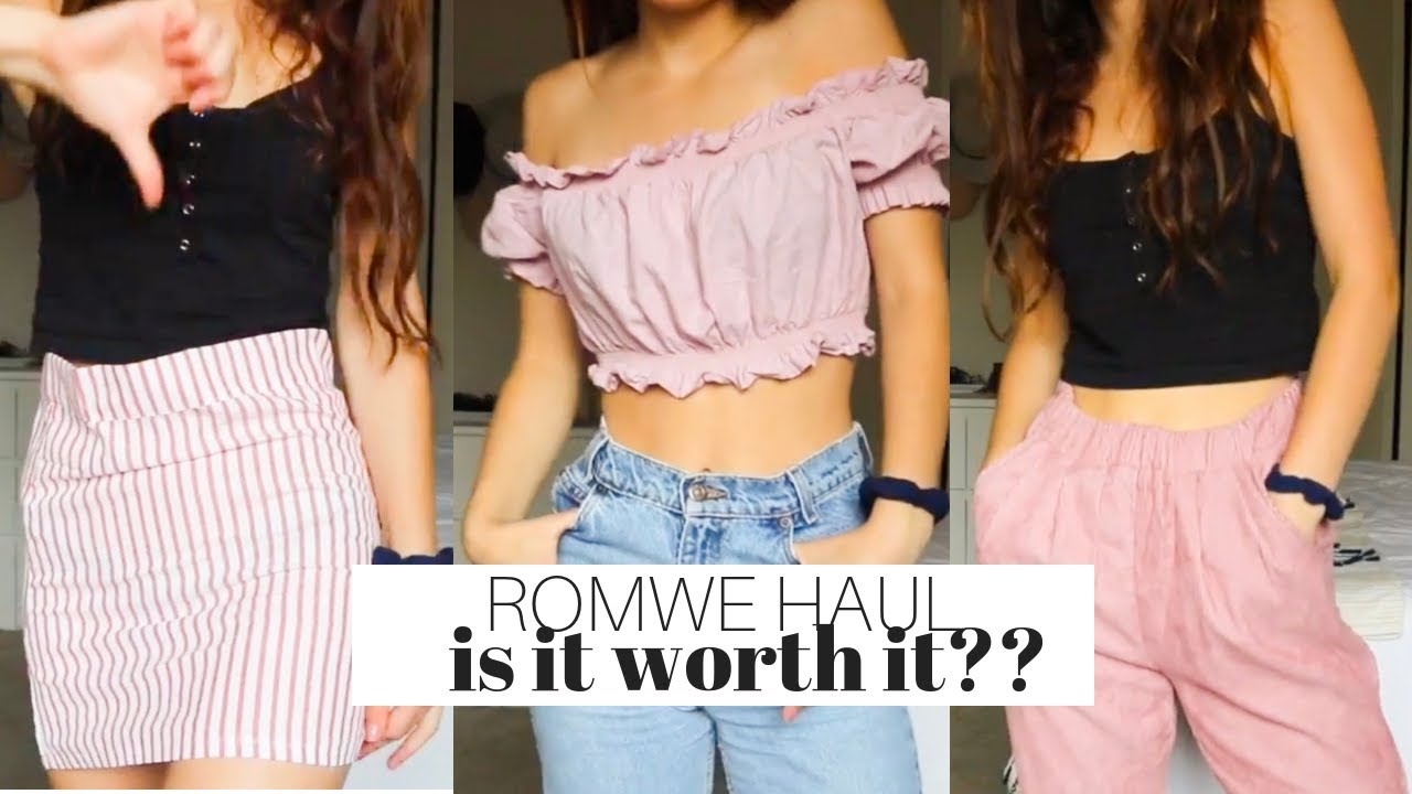 ROMWE HAUL// HONEST REVIEW