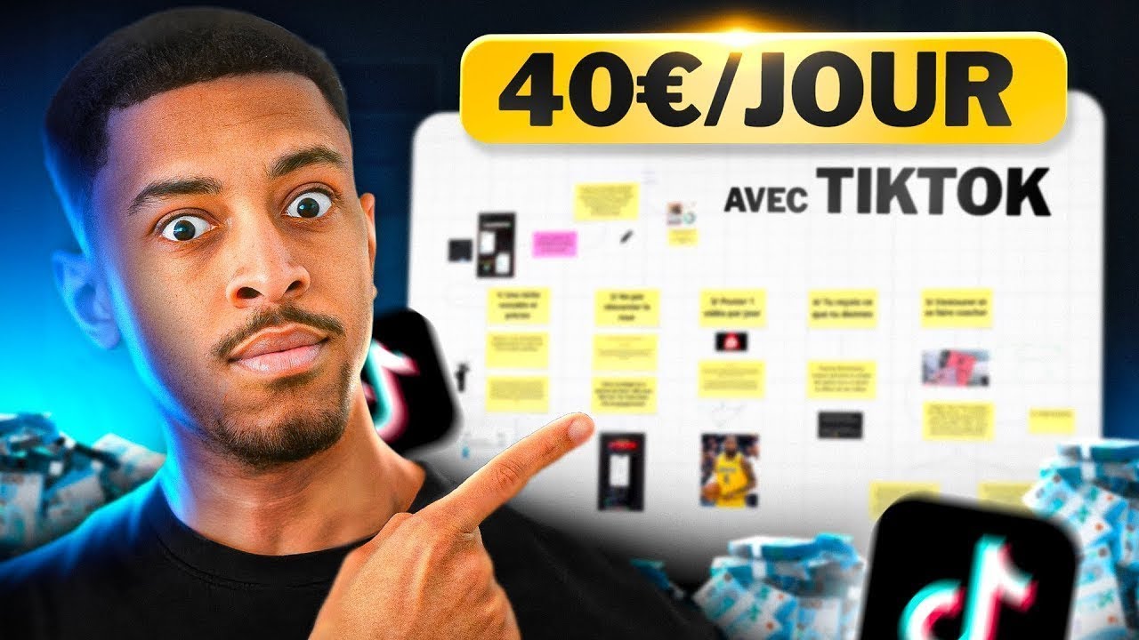 Il gagne 40€/jour sur TikTok (sans montrer sa tête) - ÉTUDE DE CAS