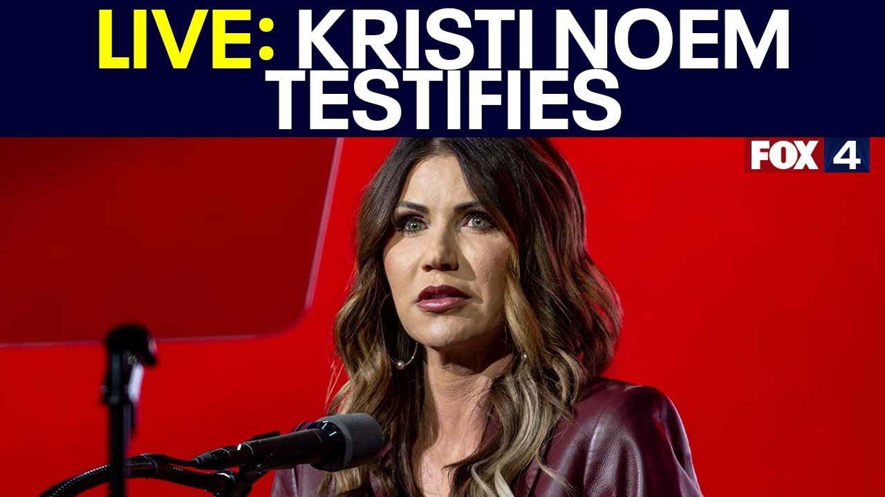 🔴LIVE: Kristi Noem testifies on ICE operations