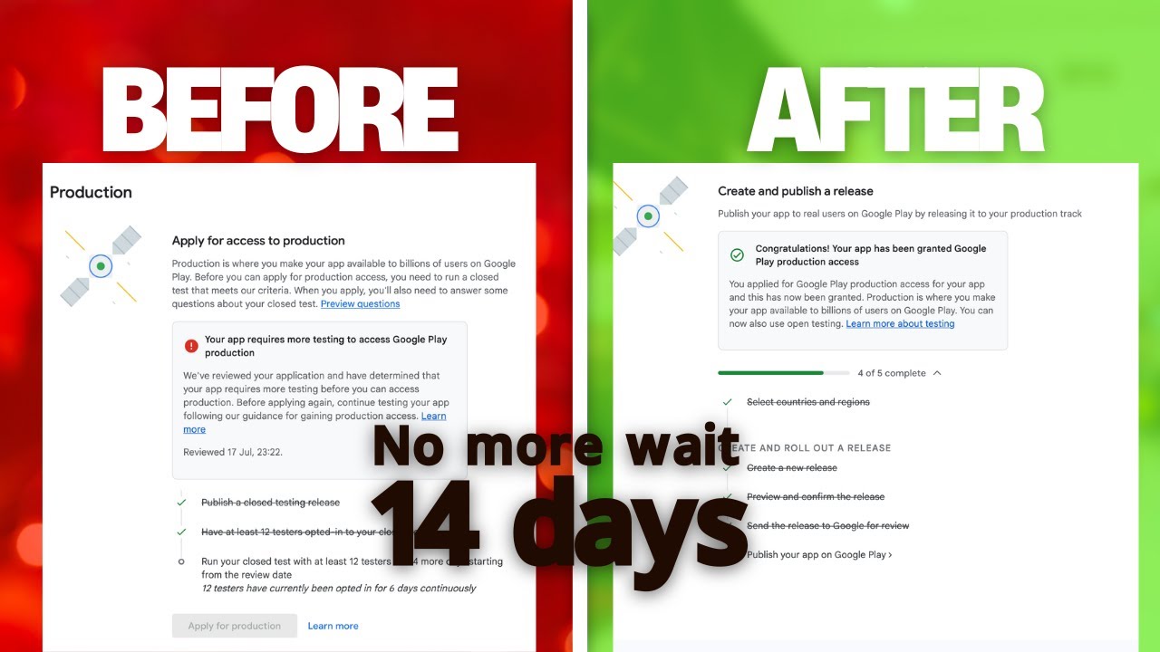 ✅SOLVED ! 🚀Special Guide |  Your app requires more testing to access Google Play production
