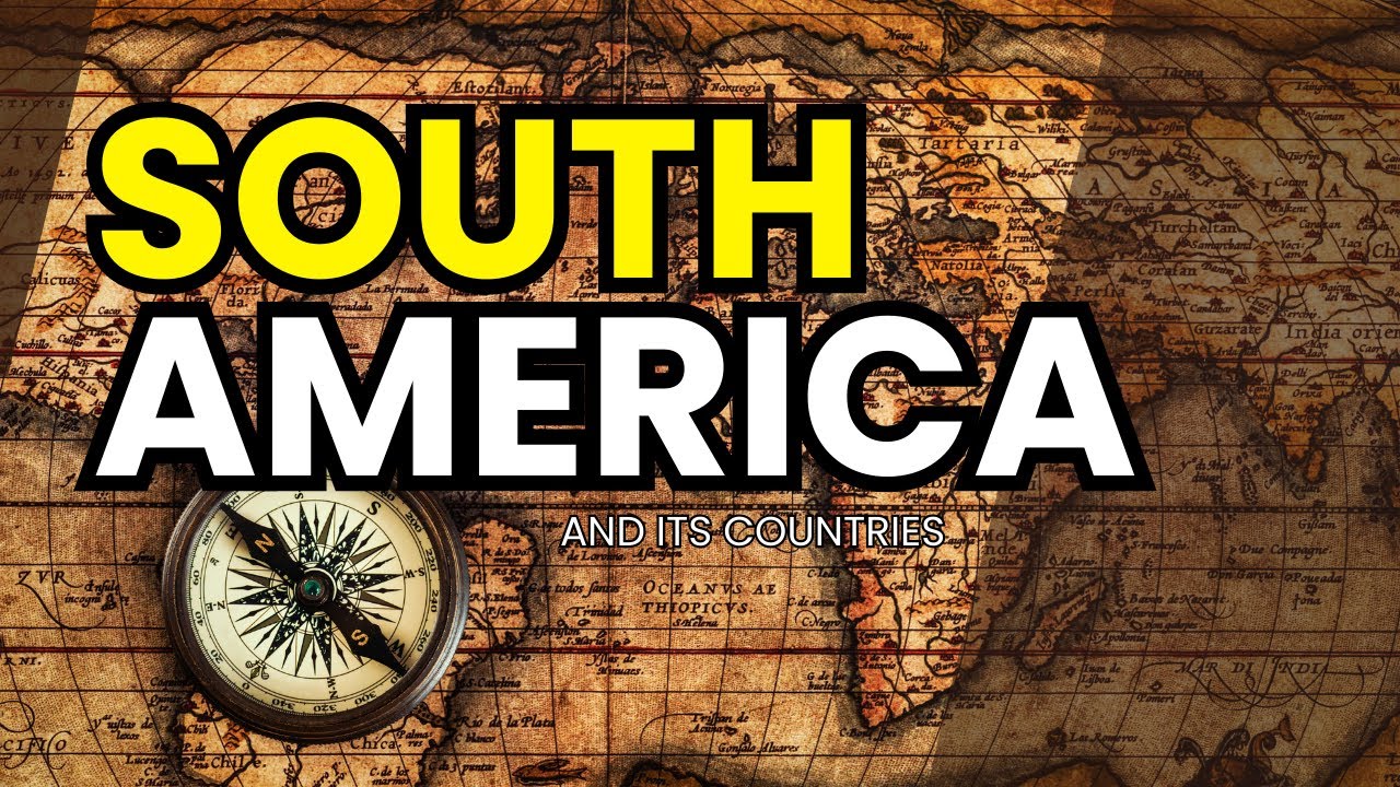 Discover the Geography of South America And Its Countries and Their Map #geography #SouthAmerica