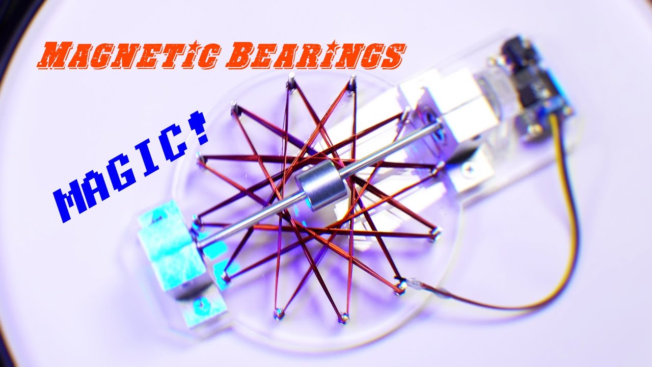 Magnetic Bearing Brushless Motor - And I try to blow it up!