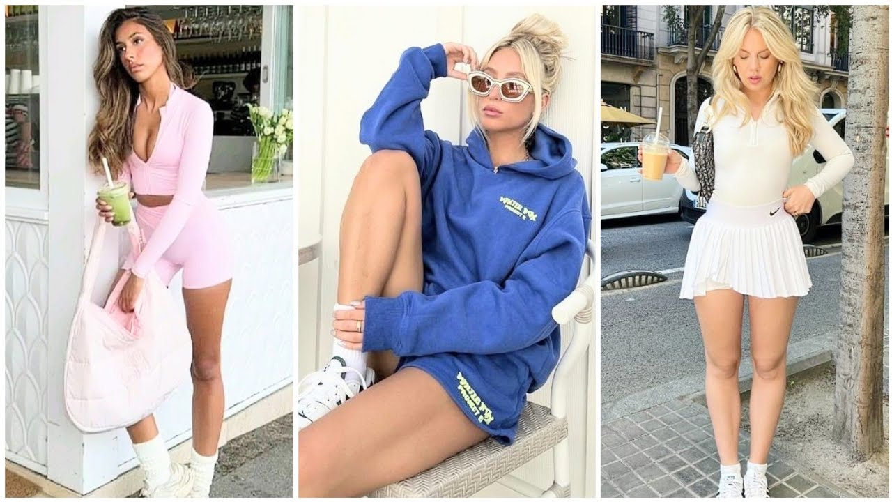 MODA DEPORTIVA OUTFITS PARA IR AL GYM TENDENCIAS 2025 😍