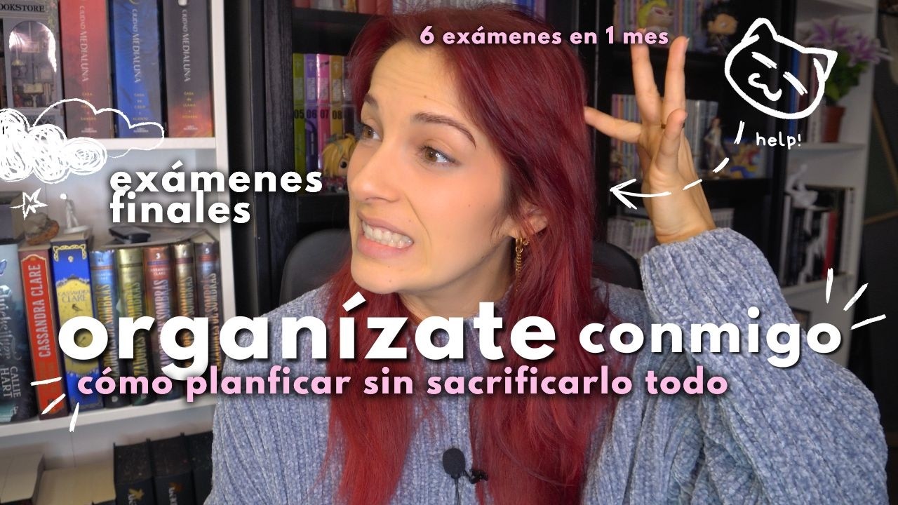study & plan with me:: organizaci&oacute;n real para ex&aacute;menes finales 🗓️✨