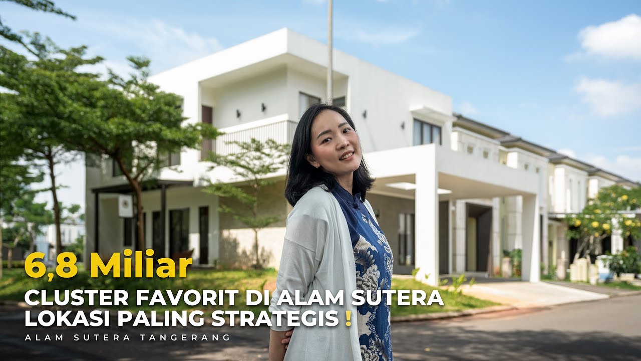 Rumah Alam Sutera Lokasi Paling Strategis, 10 menit ke Pasar 8 Alsut