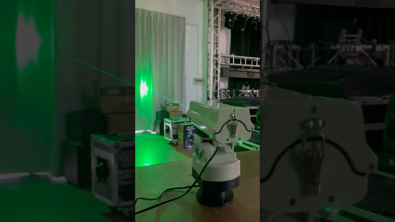 5W Green Highway Laser Light for Outdoor Shows, Events, and Long Distance Beam Effects
