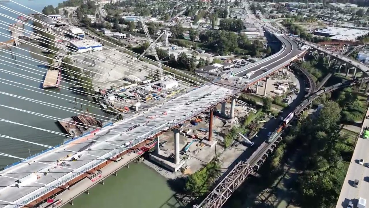 Pattullo Bridge Replacement - Flyover: October 2025