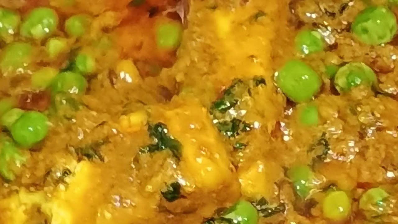 Winter special matar paneer recipe #youtube video, मटर पनीर ग्रेवी 