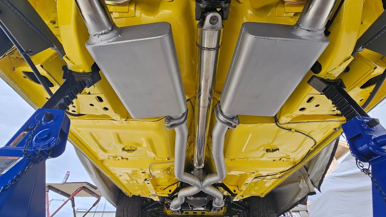 1979 Mustang Foxbody Project EP:15 / Making a custom exhaust! 