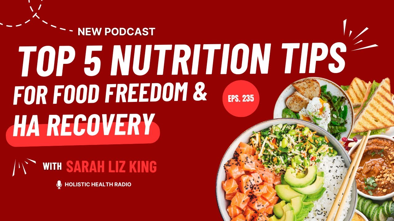 Top 5 Nutrition Tips for Hypothalamic Amenorrhea Recovery You Need to Know! | Holistic Health Radio