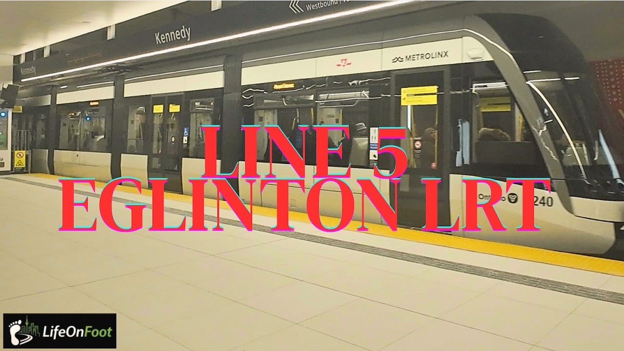 Exploring the Newly Opened LRT Tunnel- Eglinton Crosstown Line