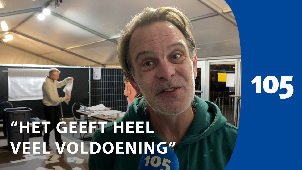 Tellen van de stemmen is begonnen: ‘Rond elf uur klaar als het meezit’ | Haarlem105