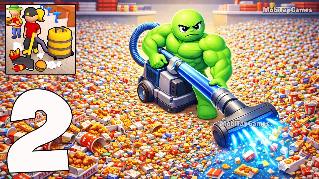 🧽 Clean It Restaurant Cleaning - Gameplay Walkthrough - Restaurant Cleanup Simulator (iOS, Android)