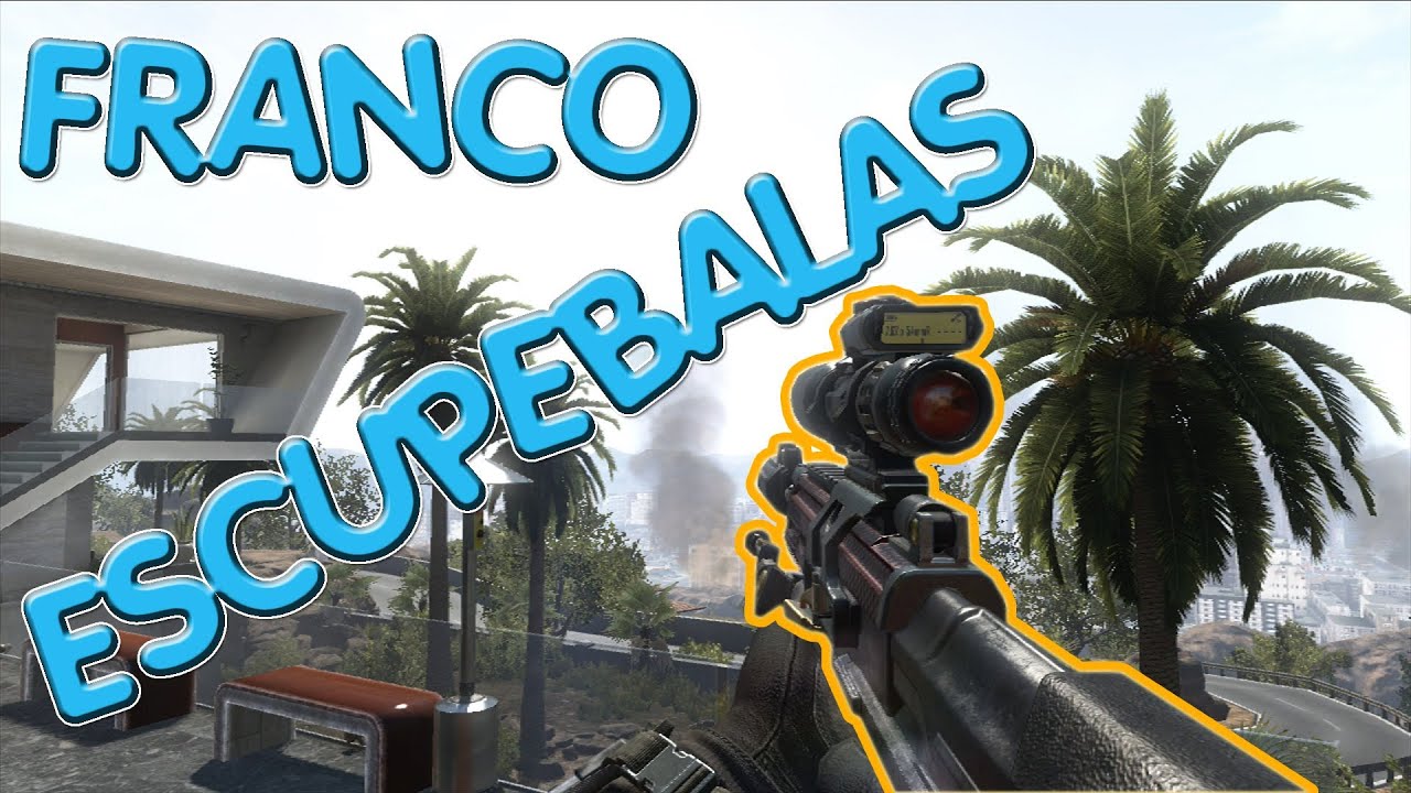 EL FRANCO ESCUPE BALAS | Black ops 2