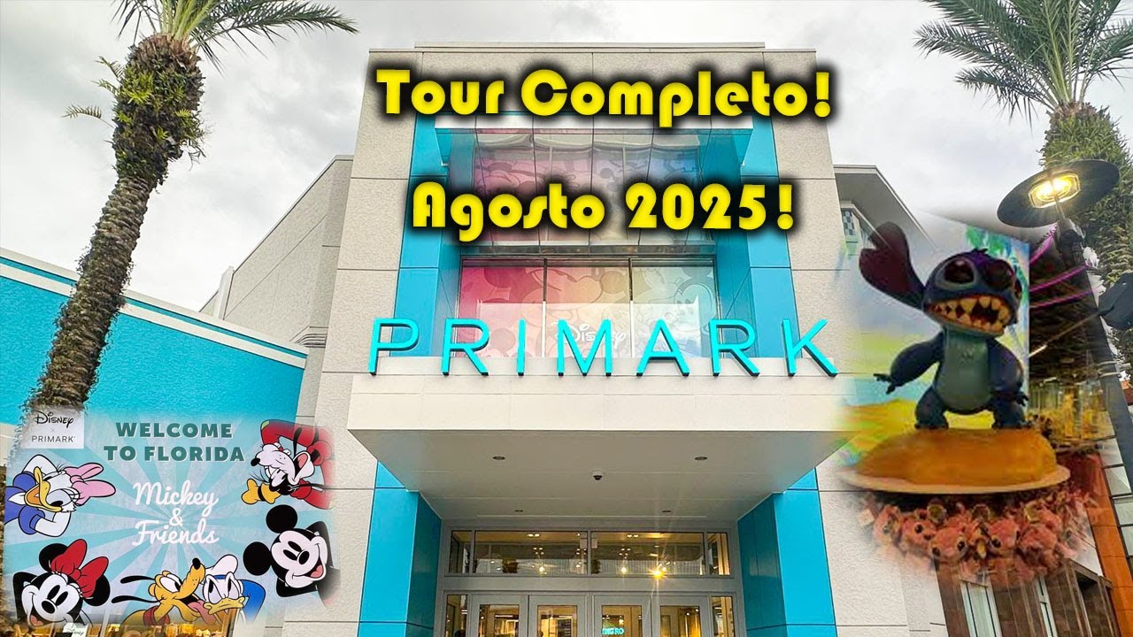 🌟 Tour COMPLETÃO na Primark Orlando | Moda, Disney e muito mais com preços! 🌟