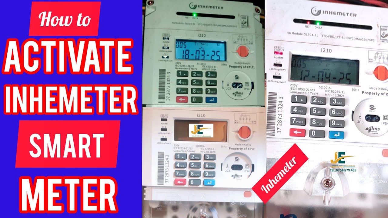 How to Activate INHEMETER Smart energy meter.