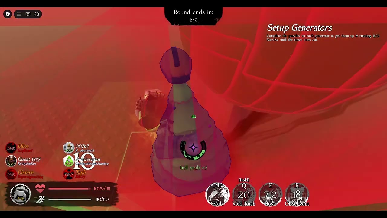 Roblox forsaken video three