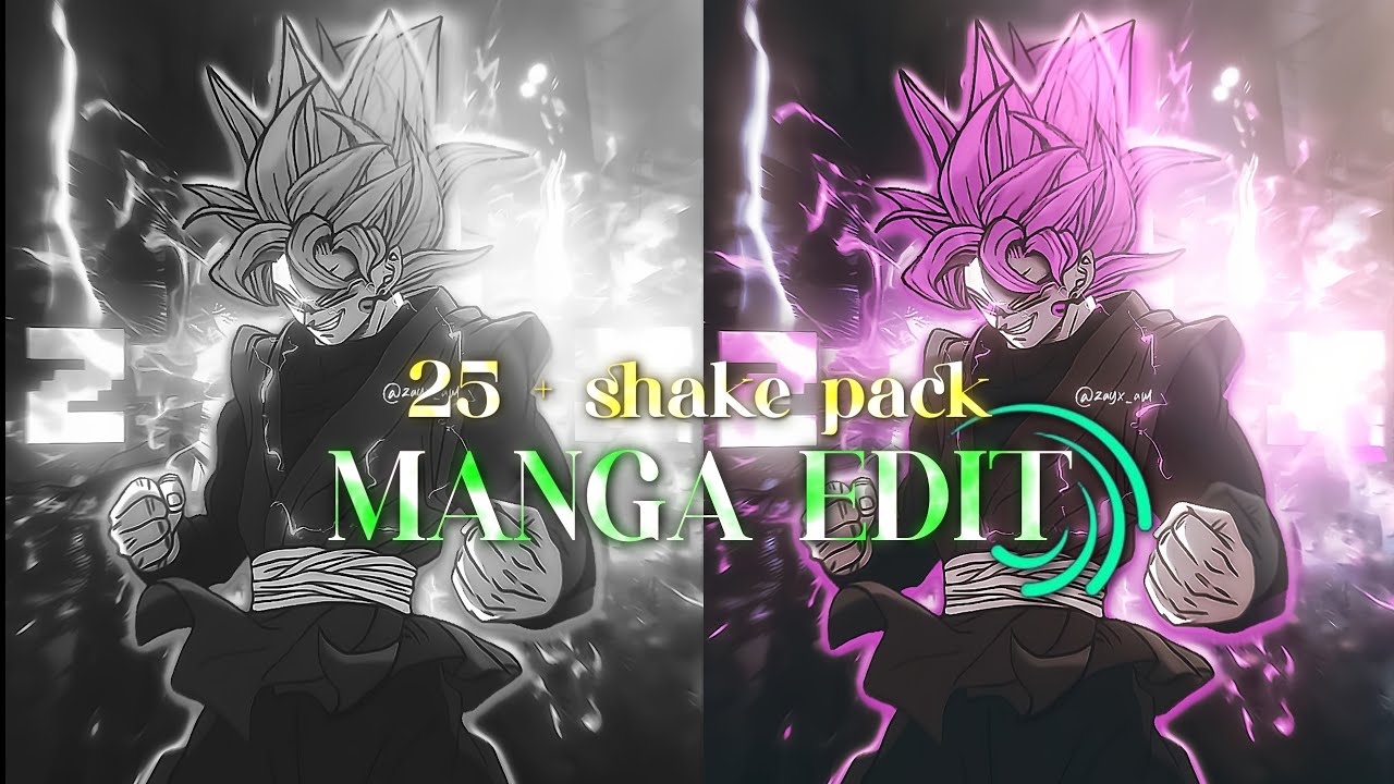25+ best manga edit shake pack [ alight motion ] #preset #alightmotion