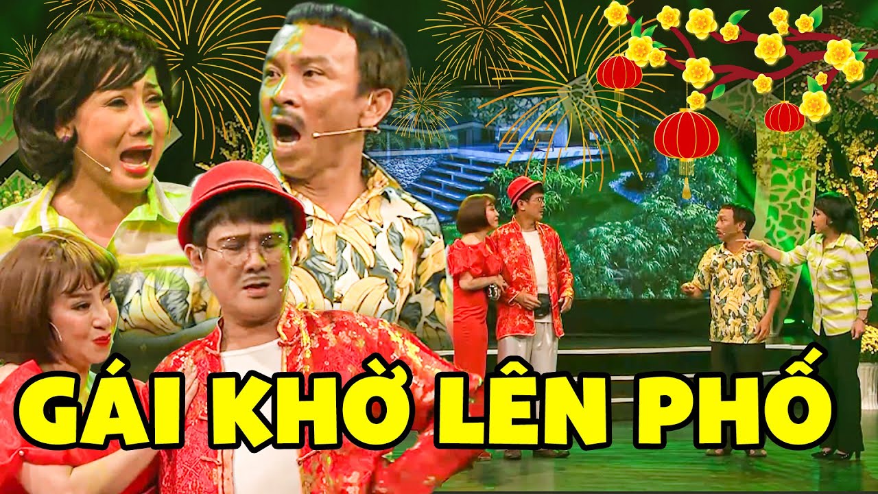 CẢI LƯƠNG HÀI TẾT 2025 | Gái Khờ Lên Phố Sa Chân, Tin Lời Ong Bướm Tấm Thân Lỡ Làng | HTV Cải Lương
