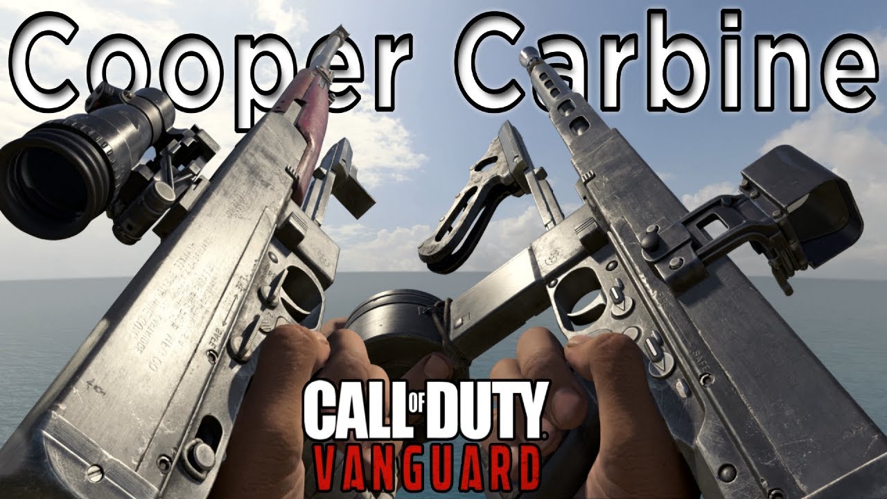 CURSED Edition M1944 Hyde Carbine (Cooper Carbine) on Call of Duty Vanguard Gameplay (PS5)