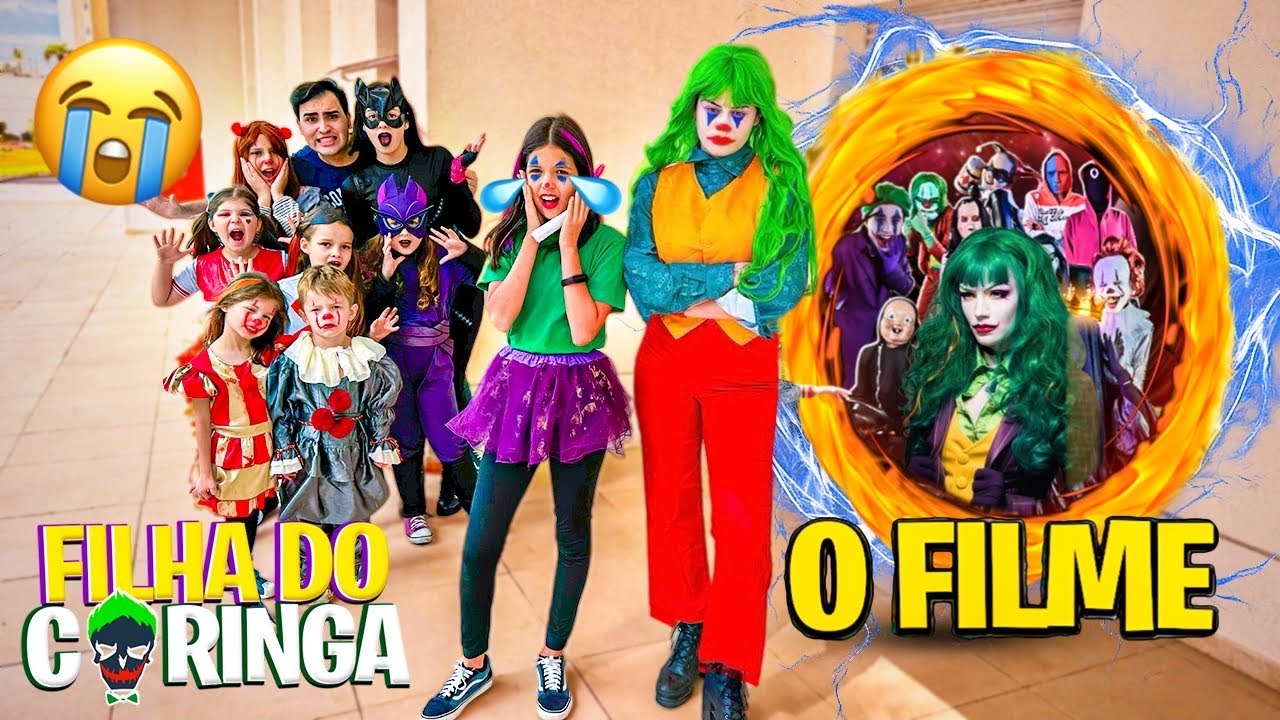O FILME DA FILHA DO CORINGA VIROU ORFÃ E FOI PROCURAR SUA MÃE COM PORTAL MÁGICO DOS SUPER VILÕES