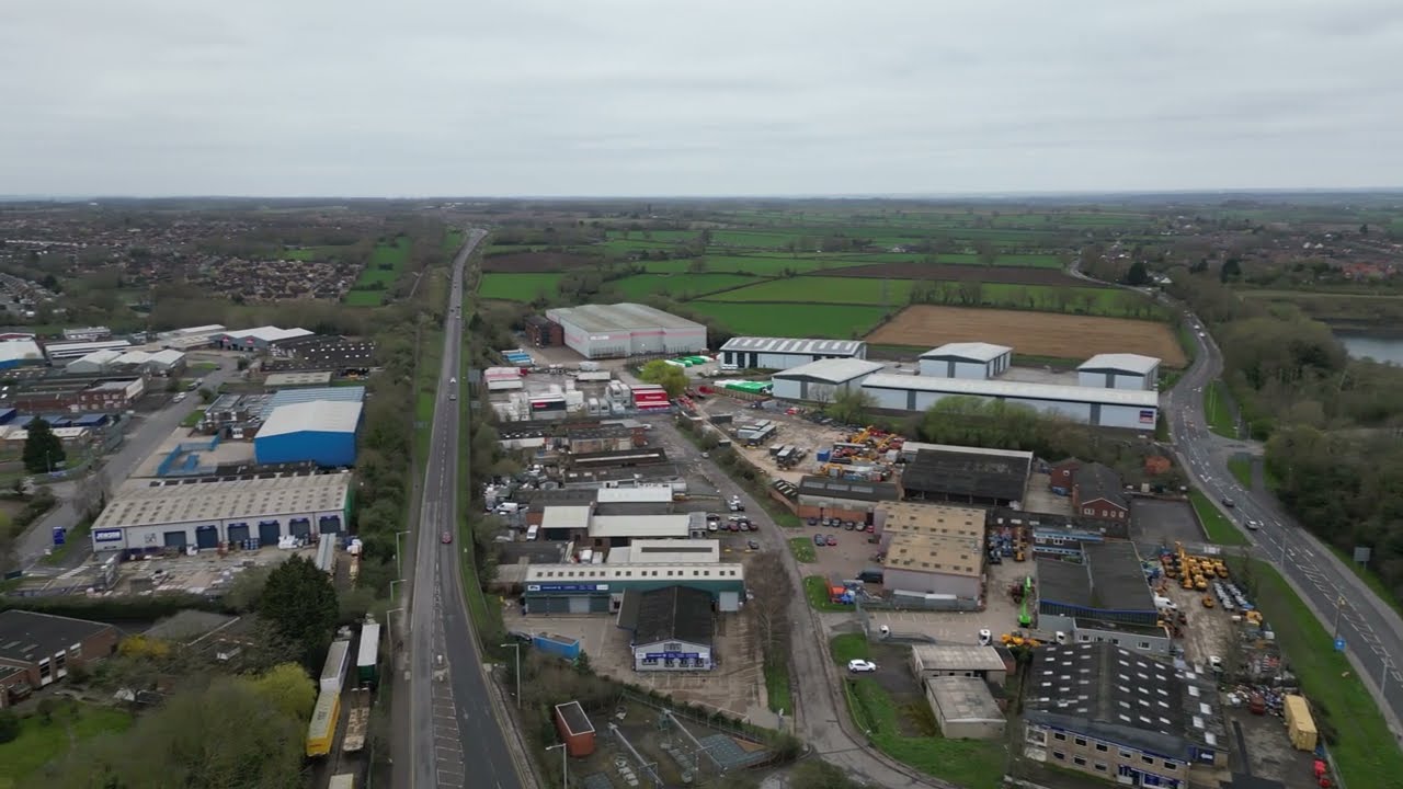 Rugby Cement (Cemex) & Macreadys Steels by Drone 02.04.2023