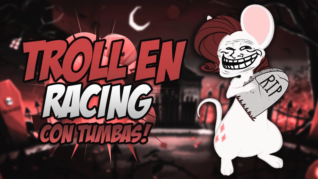 Transformice - Troll en racing con tumbas {Troll is back :D} [HALLOWEEN]