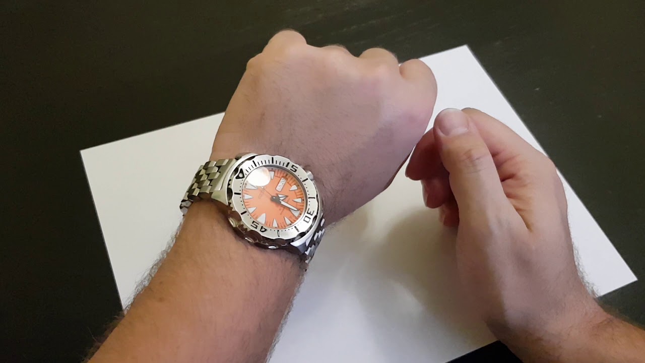 Обзор Seiko Orange Monster, часы легенда.
