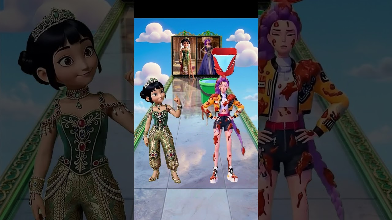 POV 🍅👸😎😃Zoey or Rumi - Who will be the princess? | KPop Demon Hunters #kpop#675