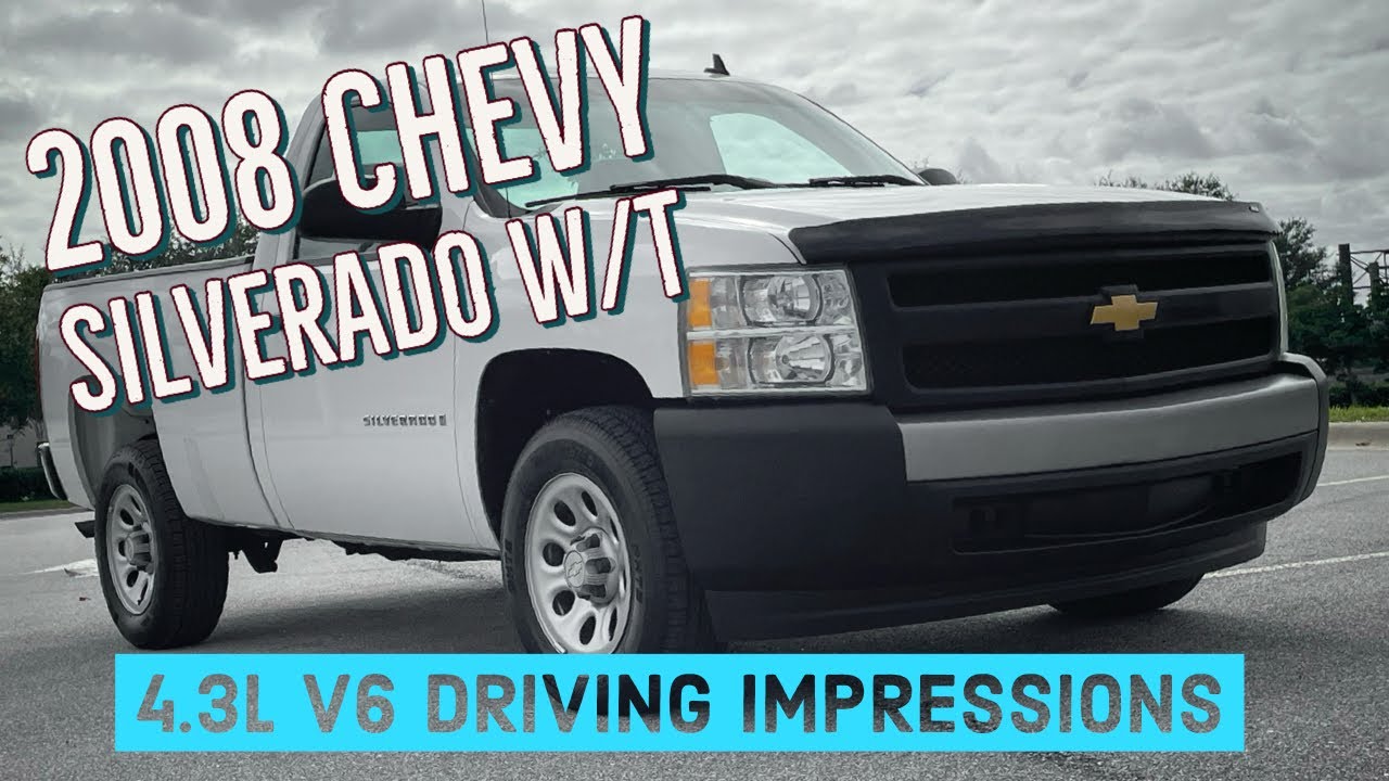 Впечатления от вождения Chevrolet Silverado 1500 W/T 4.3L V6 2008 года