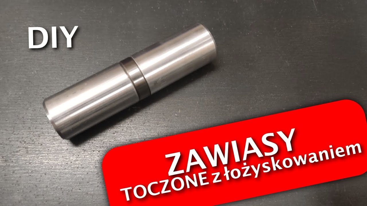 Toczenie zawiasów z łożyskiem