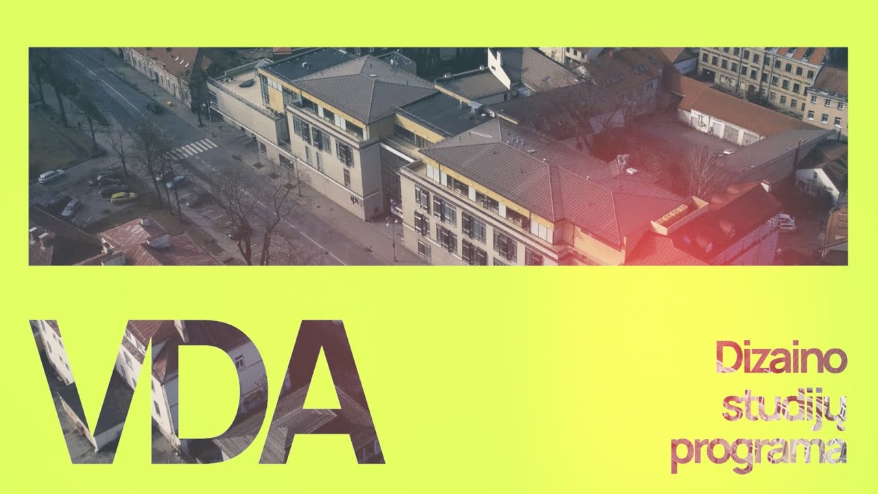 VDA | Dizaino studijų programa