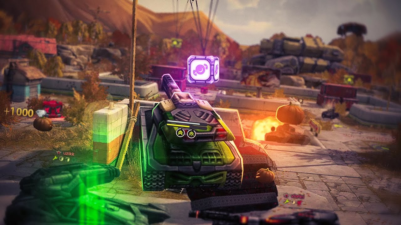 Tanki Online - Halloween Gold Box Montage #82 ONLY LOLLIPOPS | by Mr.skiil