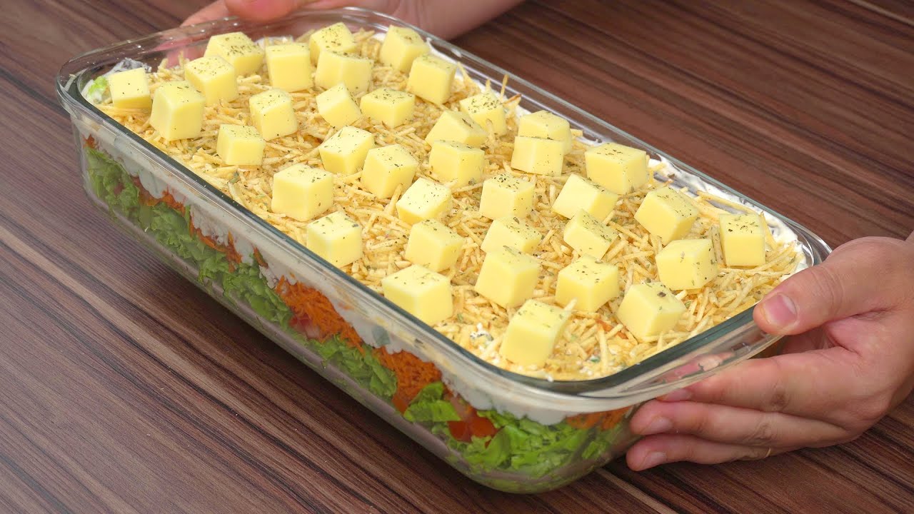 AT&Eacute; QUEM N&Atilde;O GOSTA DE SALADA VAI AMAR ESSA RECEITA!