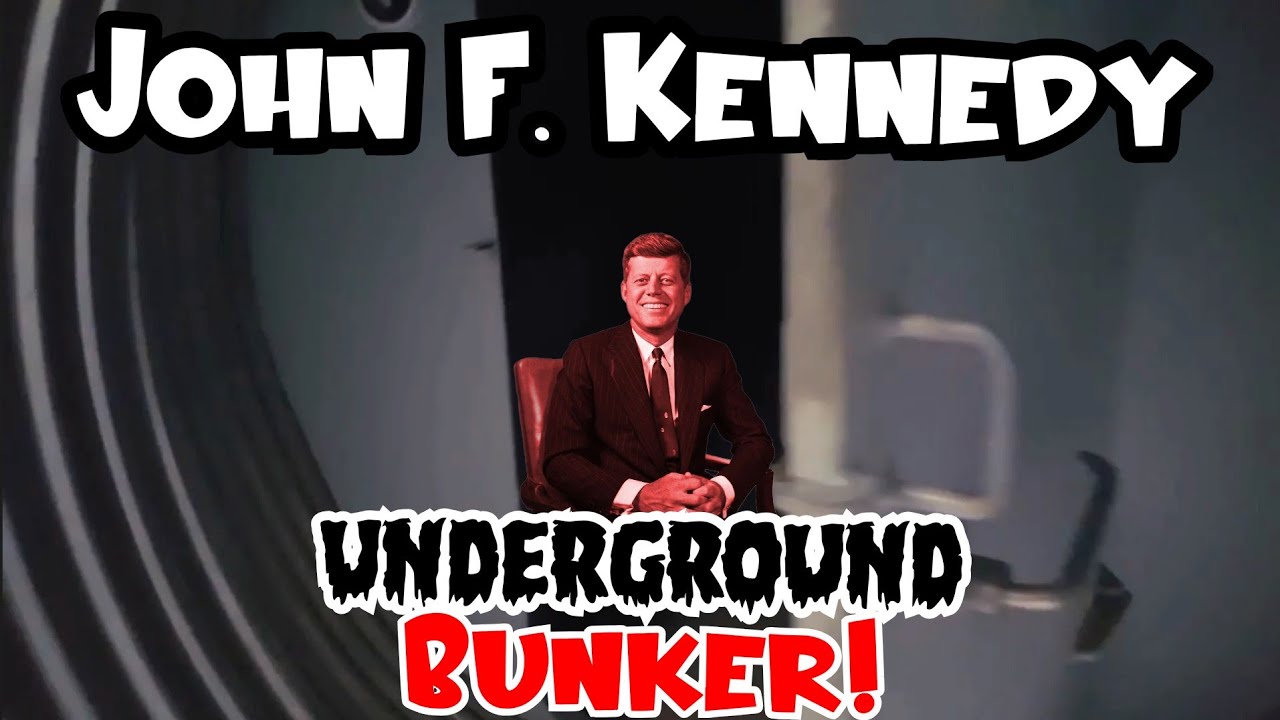 Inside President KENNEDY Fallout Bunker in the Desert! | Palm Springs ART INSTALLATION