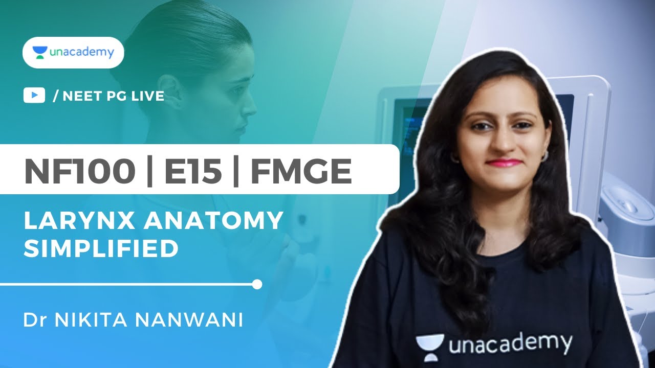NF100 ( Fmge Top 100 Topics) -E14 | Larynx Anatomy simplified | Dr Nikita Nanwani