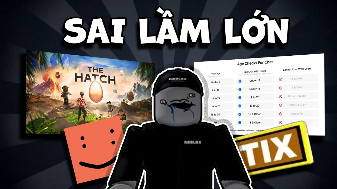 NHỮNG SAI LẦM LỚN NHẤT CỦA ROBLOX