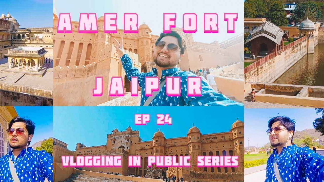 Amer Fort Jaipur Complete Guide Hindi 24th Ep | Vlogging in Public Series | India | Dr Shaan Shahid