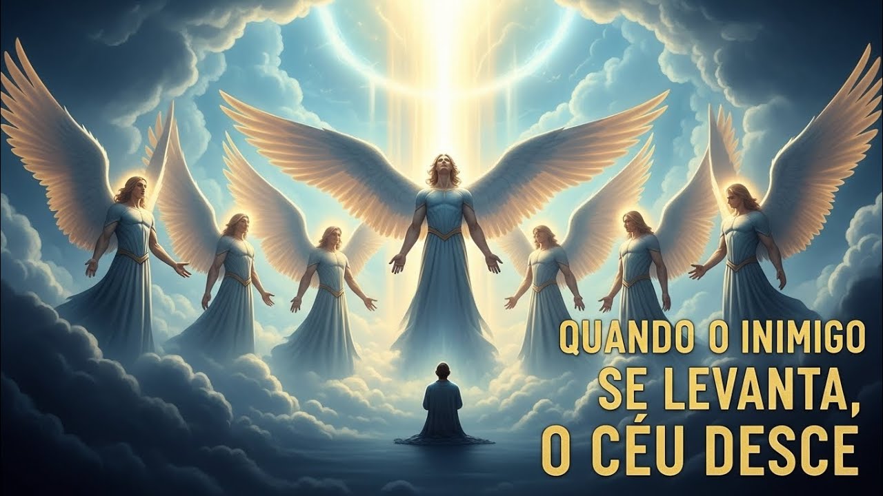 Quando o Inimigo Se Levanta… os 7 Arcanjos Descem por Você! 🔥👼