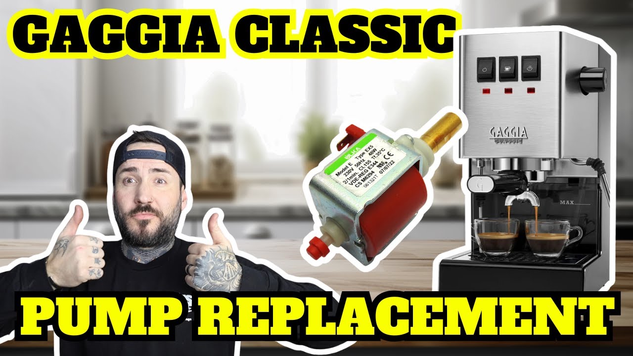 Gaggia Classic Water Pump FIX – Diagnose & Replace Step-by-Step