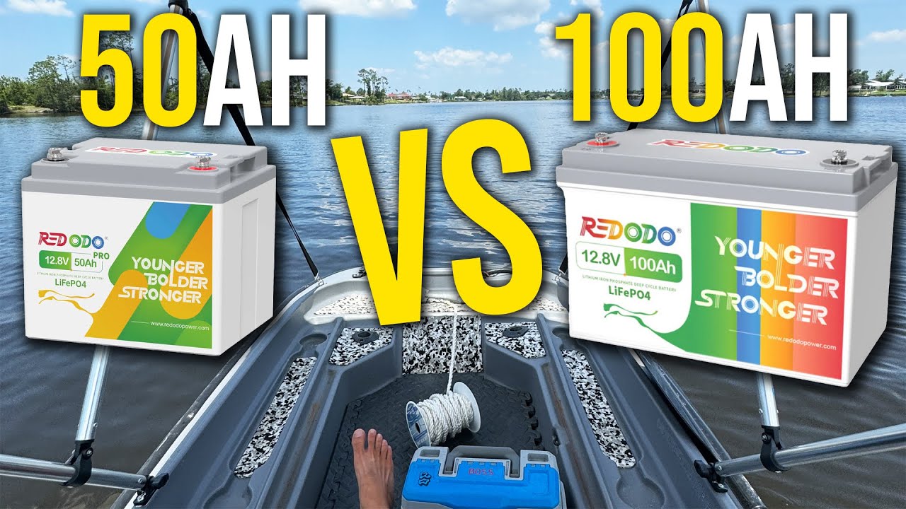 50ah vs 100ah Lithium Batteries | What's Right for YOUR Boat?