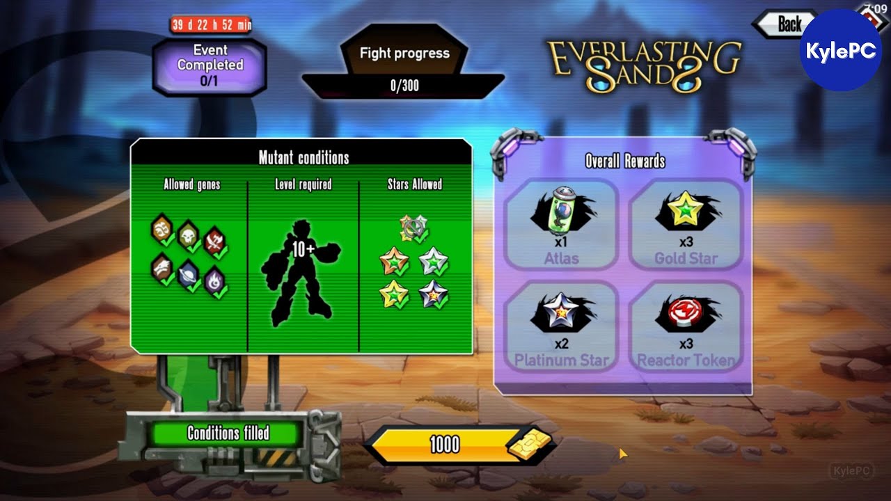 Mutants Genetic Gladiators | EVERLASTING SANDS | Raid | Part 1 | 0-100